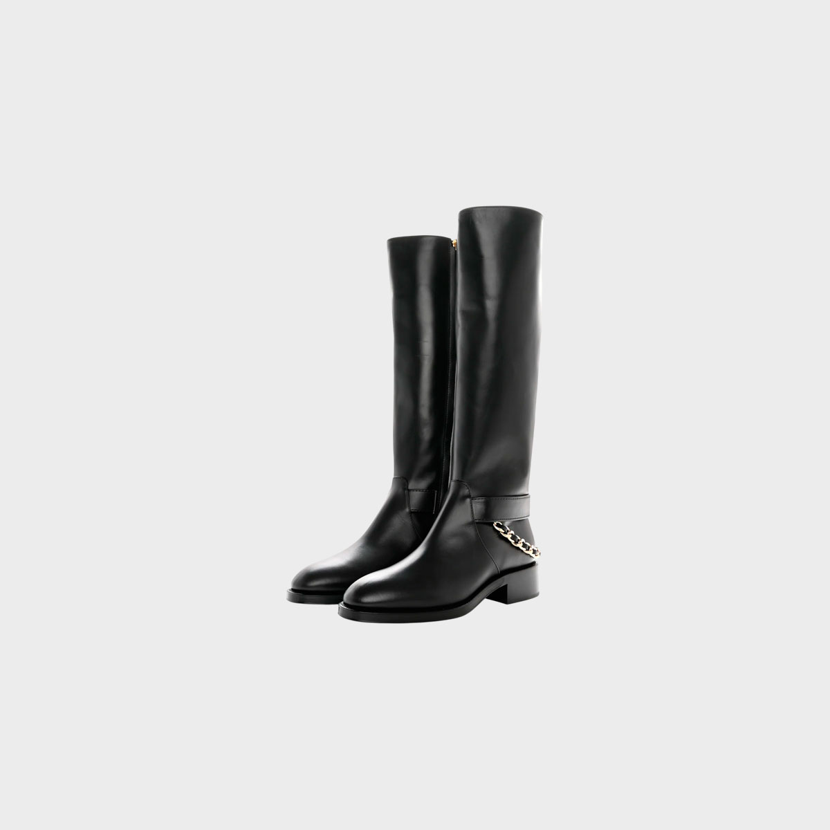Chanel Calfskin Chain High