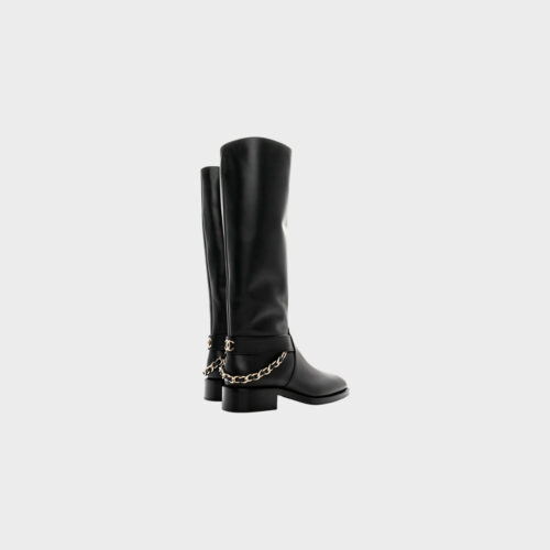 Chanel Calfskin Chain High
